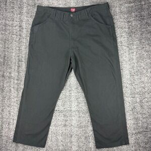 Wrangler Workwear Dark Gray Carpenter Pants Men's W43 27.5" Inseam Workwear